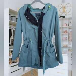 Mavi Women's Jacket Full Zip with Snap Front Fisherman Style‎ Hiking Coastal